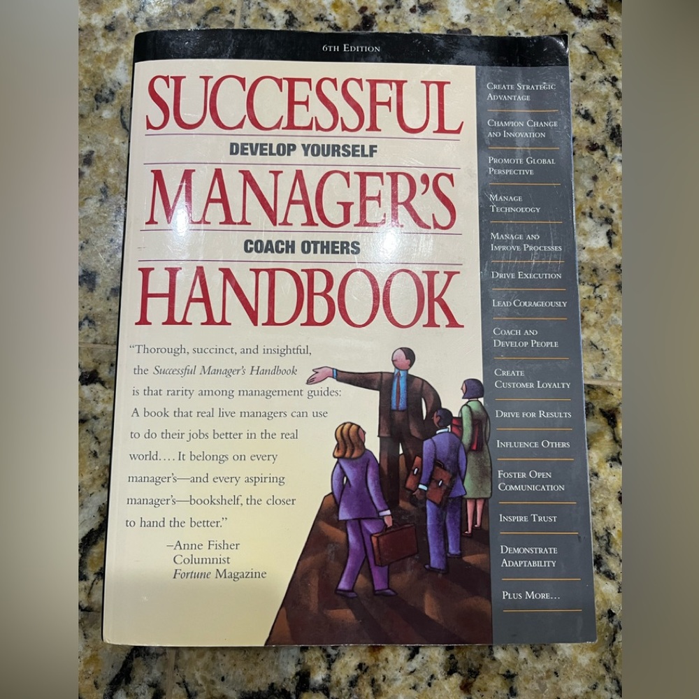 Successful Mangers Handbook